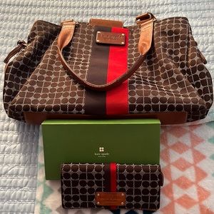 Kate Spade bag with matching wallet